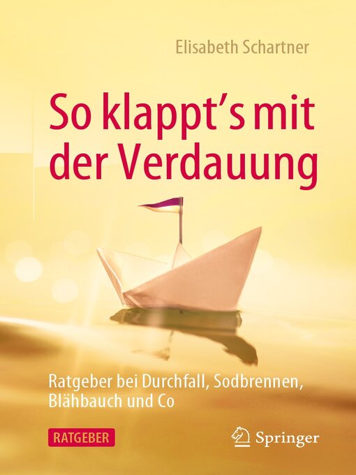 Title details for So klappt's mit der Verdauung by Elisabeth Schartner - Available